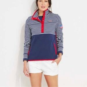Vineyard Vines Americana USA Snap Placket Shep Shirt Sweater